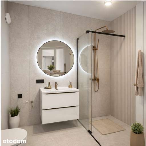 3 pokojem, 55.70 m2, nowe, wykończone, balkon, piwnica