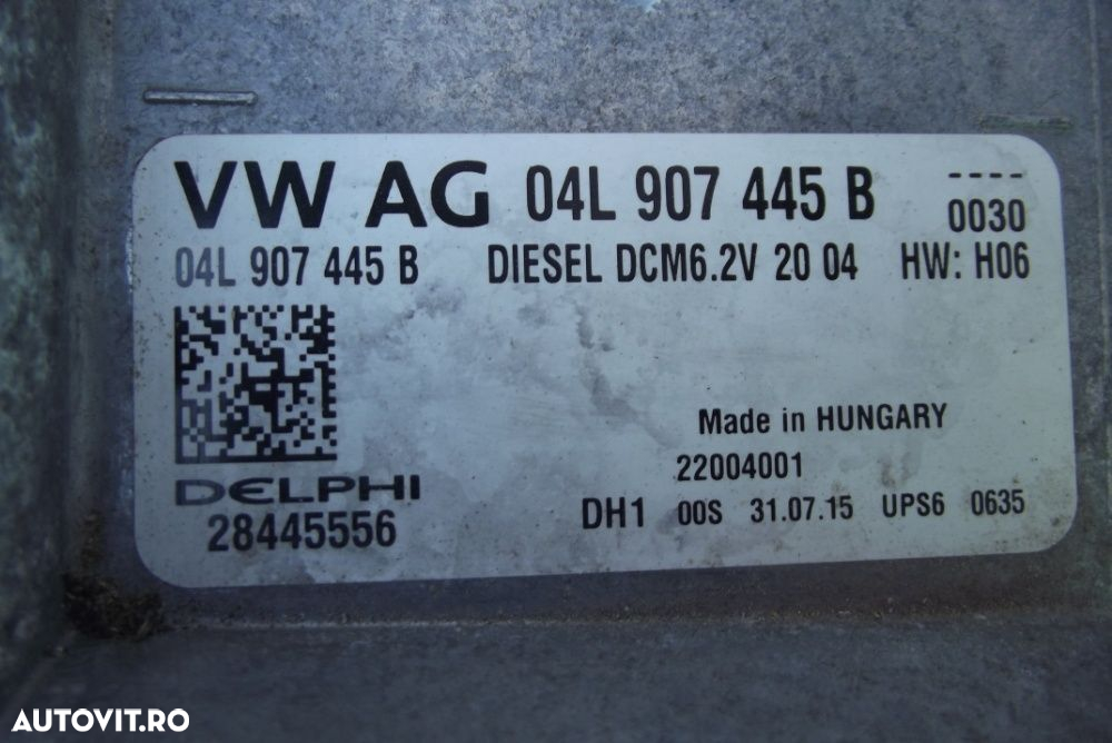 Calculator motor VW Golf 7 motor 1.6tdi ECU euro 5 CLH CXX CRC golf 7 - 2