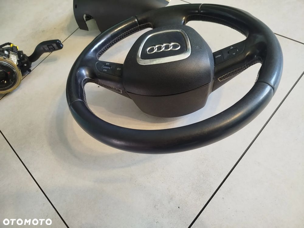 Audi A4 B7 kierownica wielofunkcyjna manetka tempomat - 10