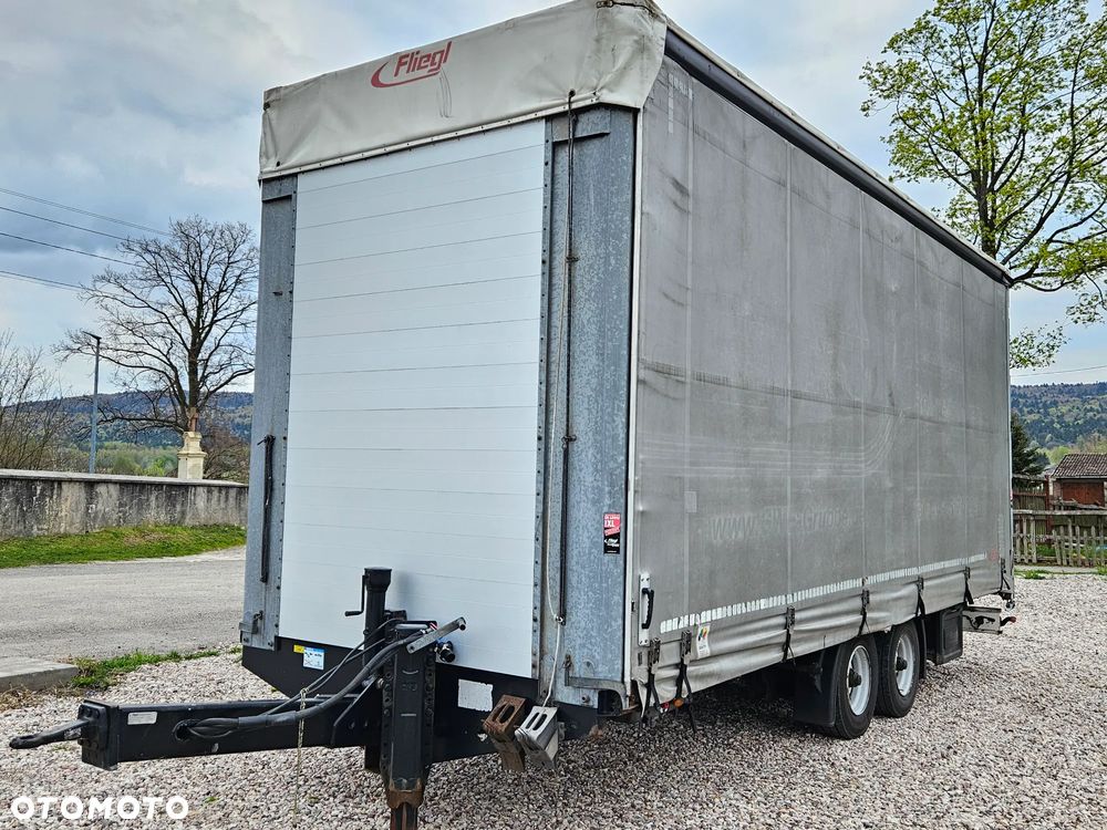 Fliegl PRZYCZEPA CIĘŻAROWA / TANDEM / 2 OSIE / 18 PALET / GÓRNY REGULOWANY SPRZĘG / 11800DMC / 8 TON ŁADOWNOŚĆ - 2