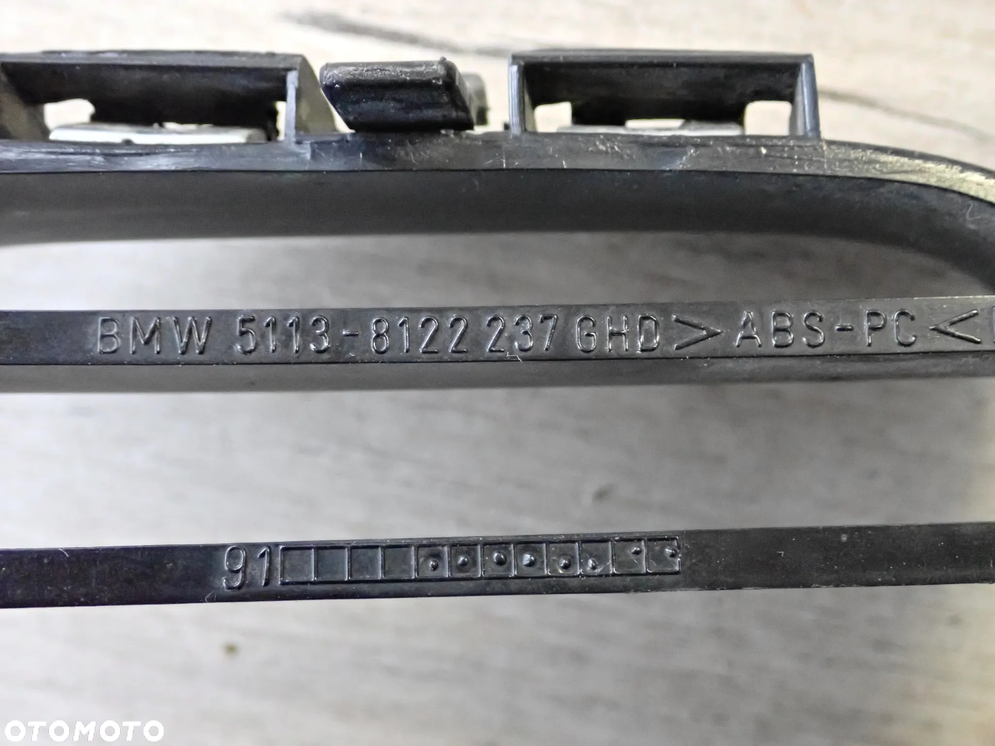 BMW 3 E36 ATRAPA GRILL NERKA LEWY PRZÓD 8122237 ORG - 6