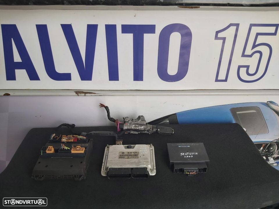 Bsi Seat Ibiza 1.4Tdi 2007  sem chave - 1