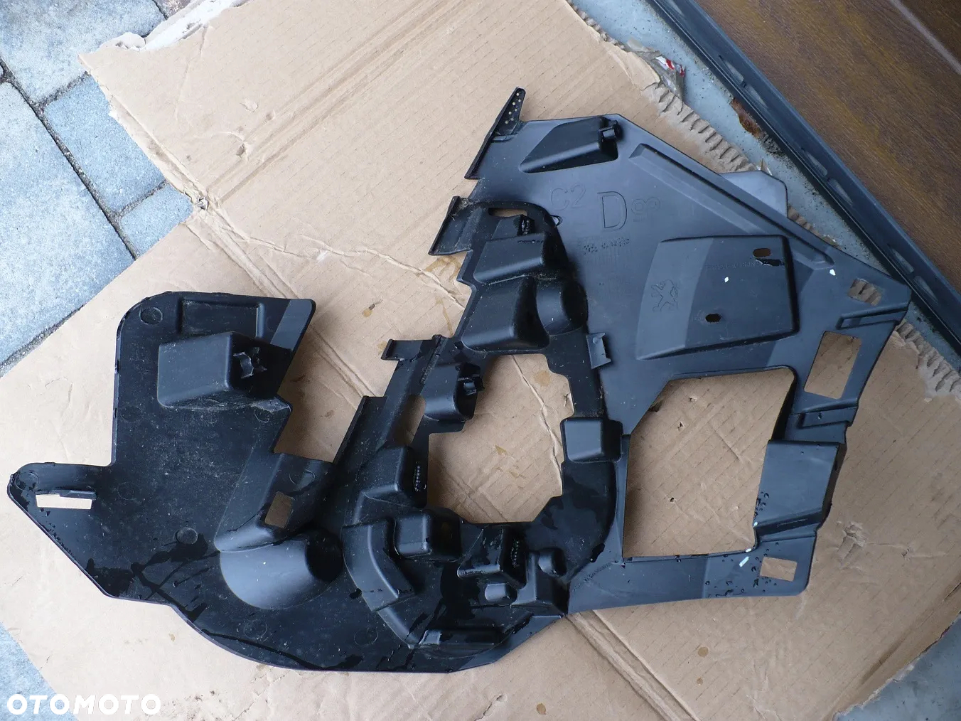 3008 II 5008 II LIFT 21-24 wzmocnienie ZDERZAKA P9836769580 L9836769680 - 2