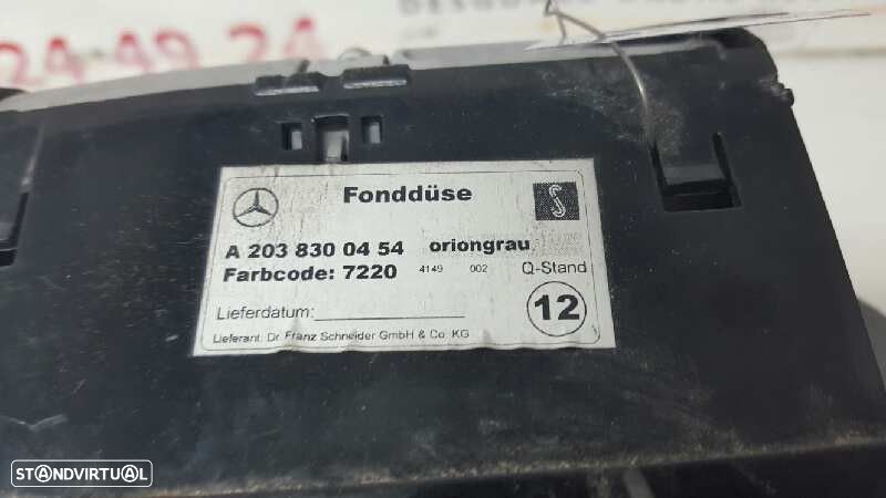 AR CENTRAL TRASEIRO MERCEDES CLASE C (W203) BERLINA 220 CDI (203.006) - 2