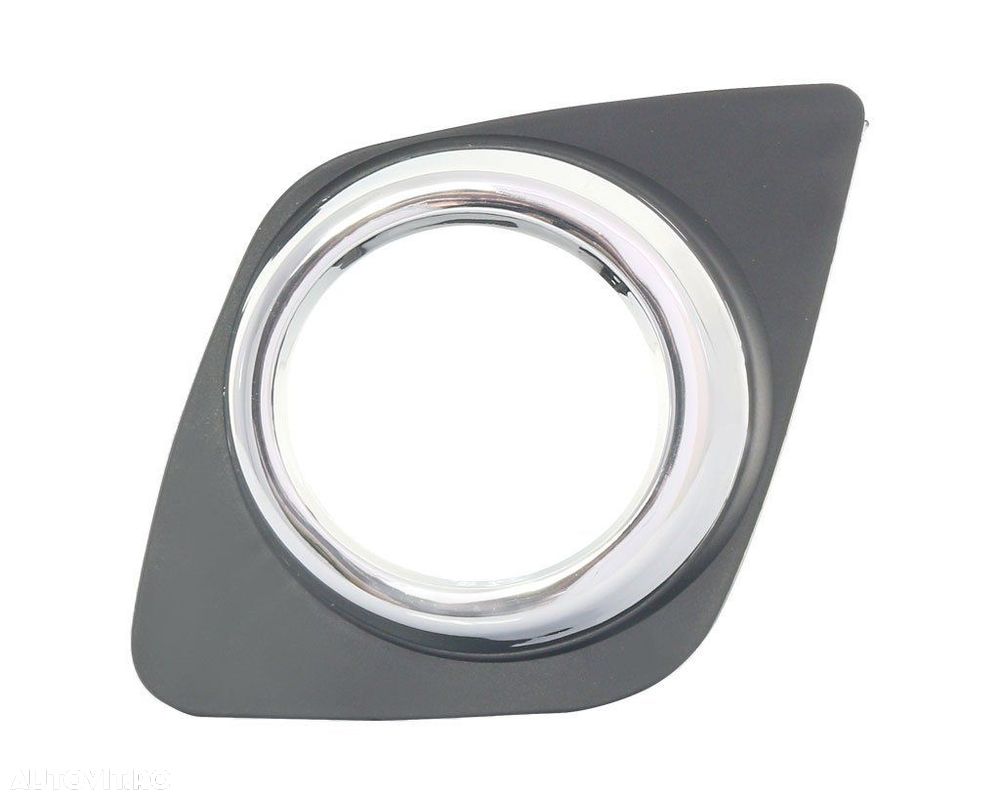 Grila bara fata Toyota RAV4, 02.2009-04.2010, Stanga, 521270R030, 814927-1 cu locas pentru proiectoare - 1