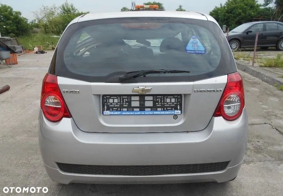 Klapa bagażnika Chevrolet Aveo T250 lift T255 2009r 92U - 1