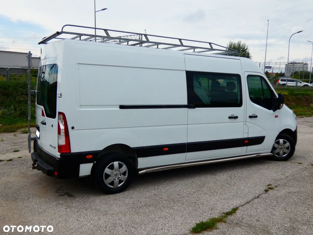 Renault MASTER 2.3DCI BRYGADÓWKA L3 H2 dubelkabina 7 osób - 8