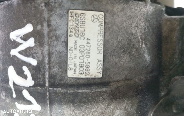 Compresor AC 447260-5992 2.2CDI Mercedes-Benz C-Class W204/S204/C204 - 2