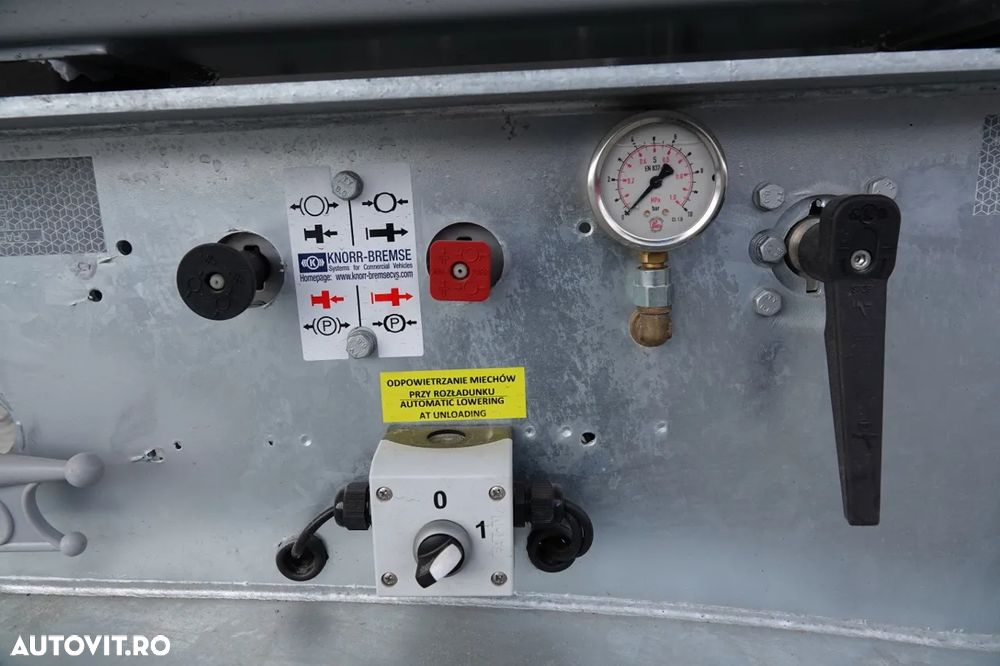 Zaslaw TIPPER 26 m3 / NOU / OȚEL / CUBA DE ȘOLARE HP / AXIE DE RIFAT / SAF / 2025 - 14