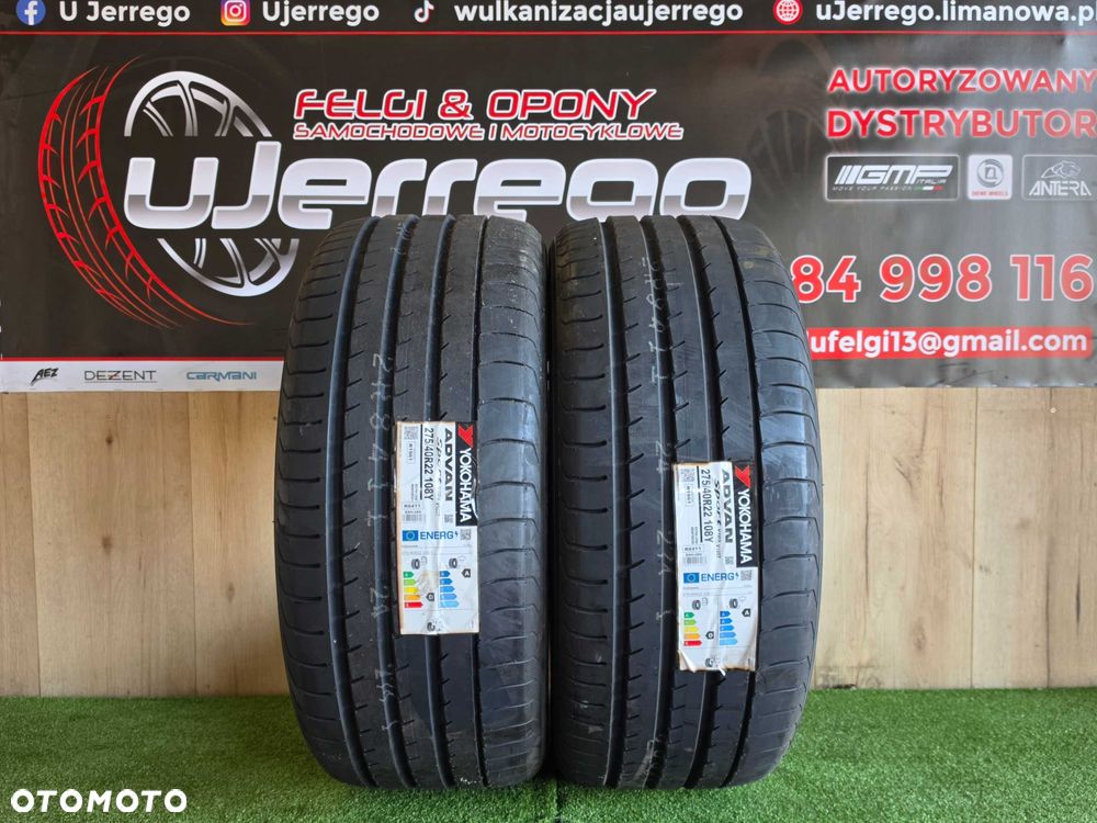 2x Opony Letnie YOKOHAMA ADVAN SPORT V105- 275/40/R22 - 4