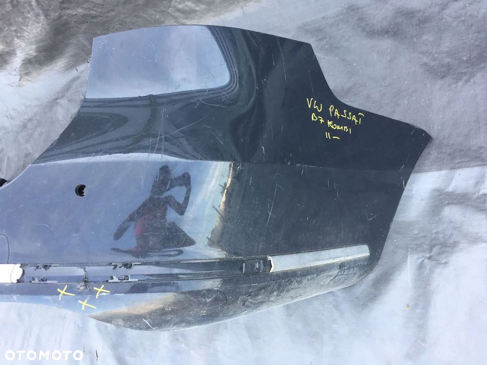 VW PASSAT B7 KOMBI HIGHLINE 2010- ZDERZAK TYLNY TYŁ - 4