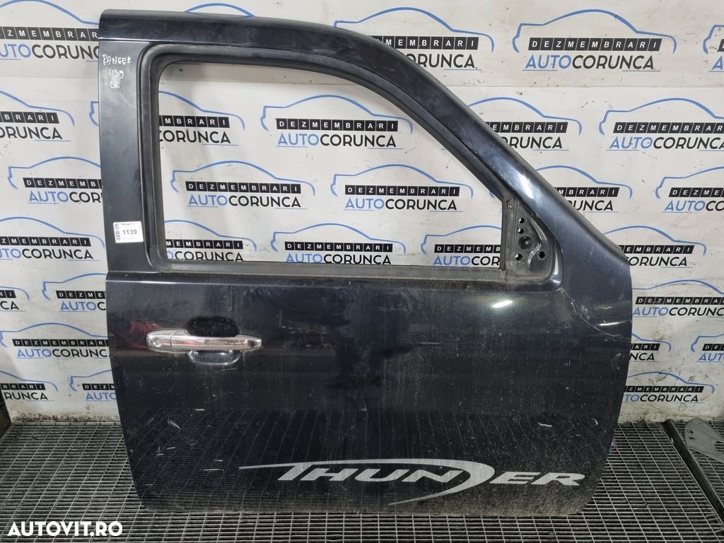 Usa Dreapta Fata Ford Ranger II 2006 - 2012 SUV 4 Usi NEGRU (1139) - 1