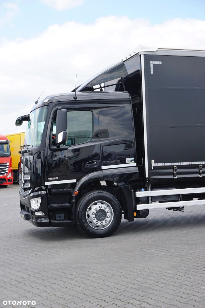 Mercedes-Benz ACTROS / 1835 / ACC / E 6 / FIRANKA + WINDA / 21 PALET / DŁ. 8,4 M - 30