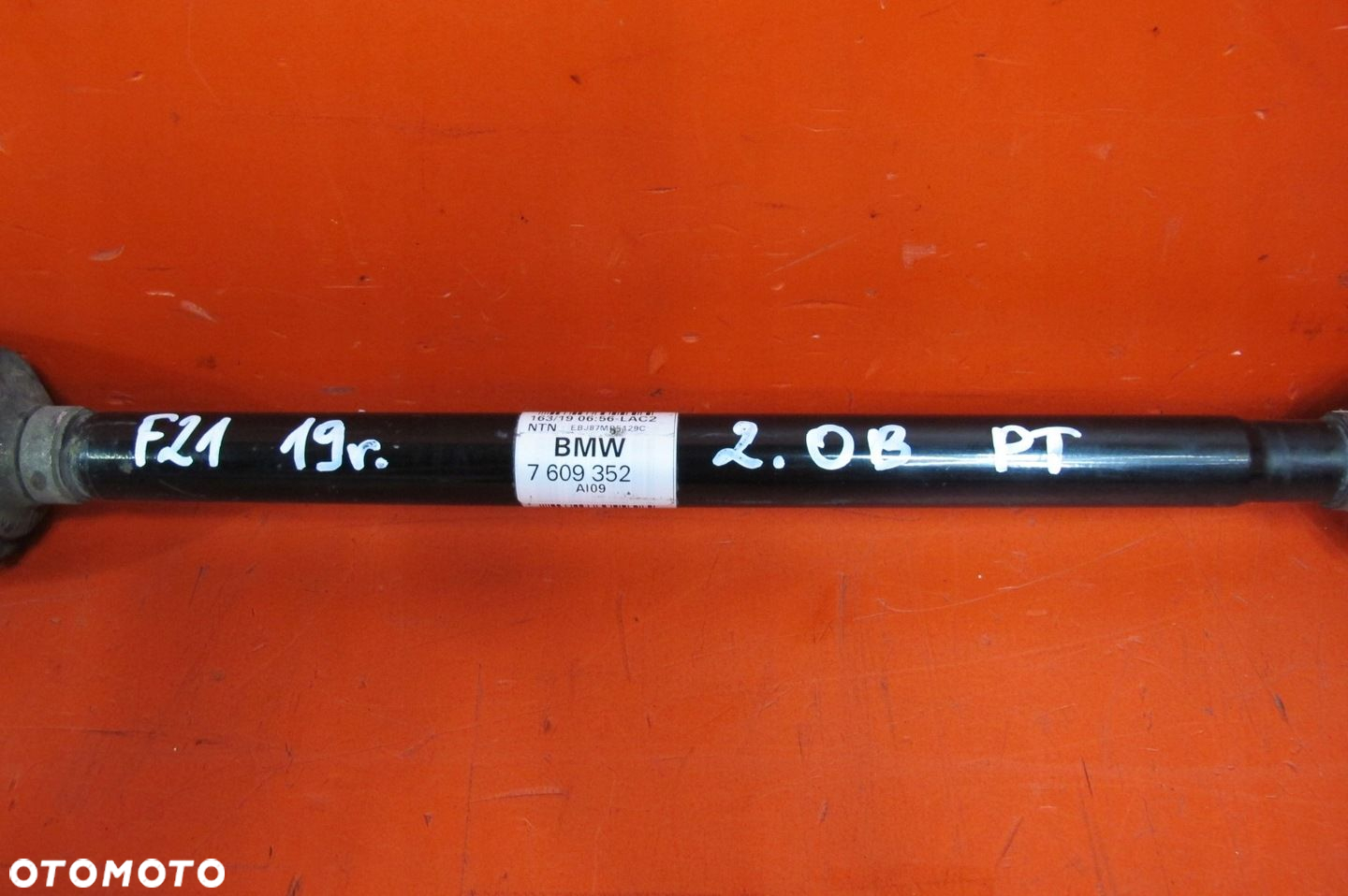 BMW 1 F21 LCI 2.0 B B48B20A F20 F22 F30 F32 F34 F36 PÓŁOŚ PRAWA TYŁ 7609352 - 3