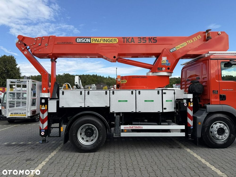MAN TGM 18.340 Zwyżka BISON Palfinger 35 KS Podnośnik Koszowy - 13