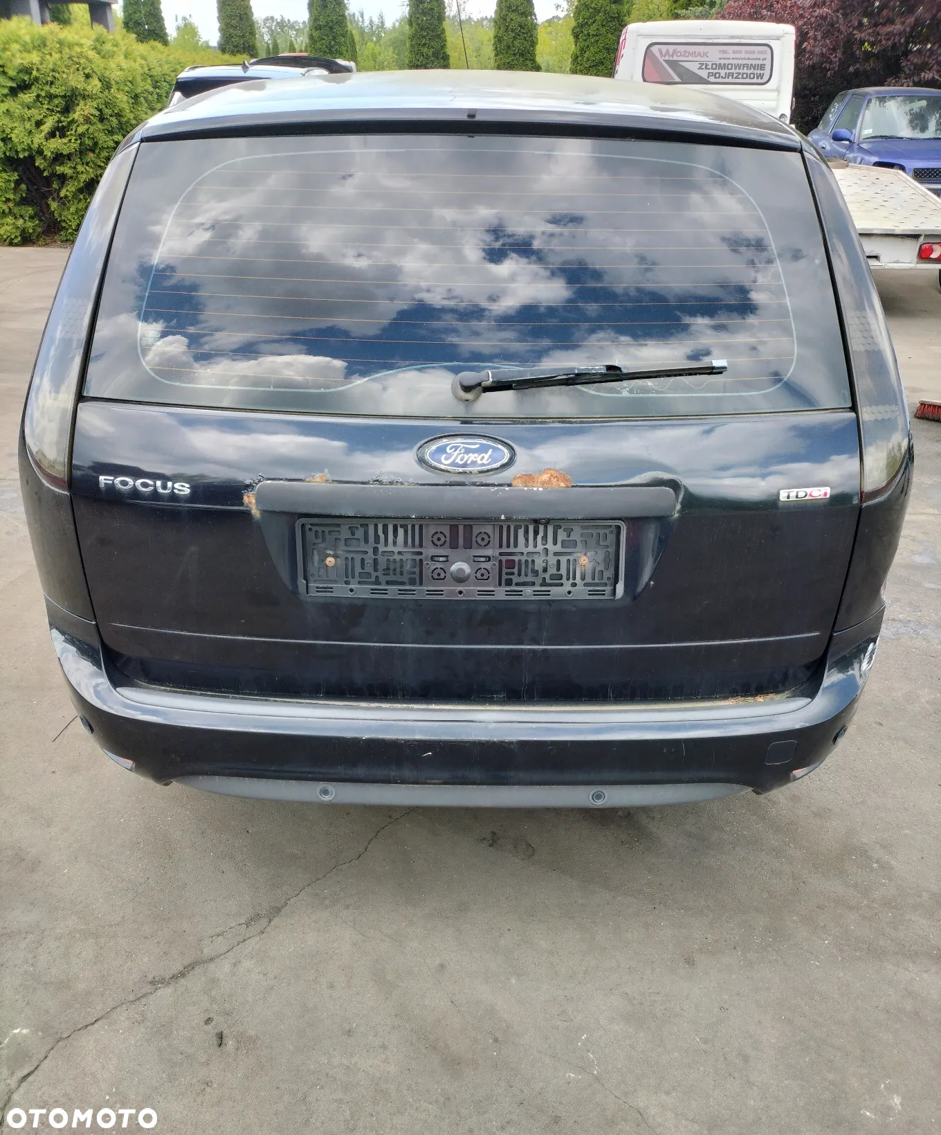 DRZWI PRAWE PRZÓD FORD FOCUS MK2 LIFT KOMBI KOD LAK. F3 - 13