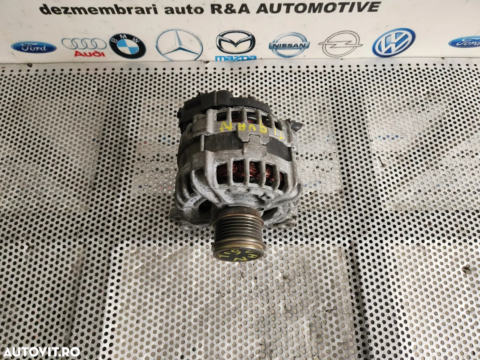 Alternator Vw Passat B8 T Roc Tiguan T Cross Golf 7 VII Seat Skoda Audi 1.6/2.0 Tdi Cod 04LK Dupa 2 - 5