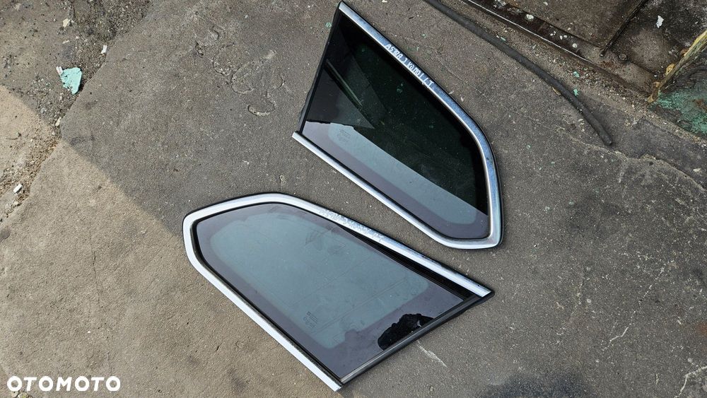 Szyba karoseryjna chrom tylna lewa prawa tył opel astra j IV 4 kombi - 3