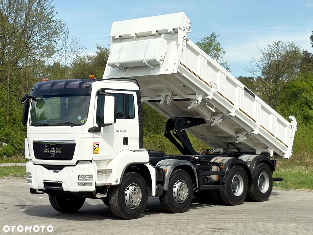MAN TGS 35.400 * WYWROTKA 6,00 m+ BORDMATIC * 8x4 * STAN BDB - 4