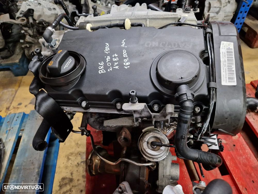 Motor usado BRE AUDI A4 B7 2.0 TDI 140CV BLB BRD A6 C6 COLAÇA C - 2