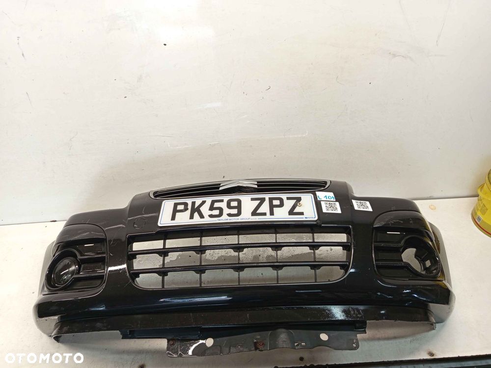 + ZDERZAK PRZÓD PRZEDNI DO CITROEN C2 LIFT FL VTR EXL CZARNY
