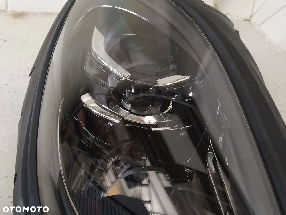 PORSCHE MACAN REFLEKTOR LAMPA PRAWY PRAWA PRZÓD PRZEDNIA FULL LED PDSL SAE USA ORYGINAŁ - 12