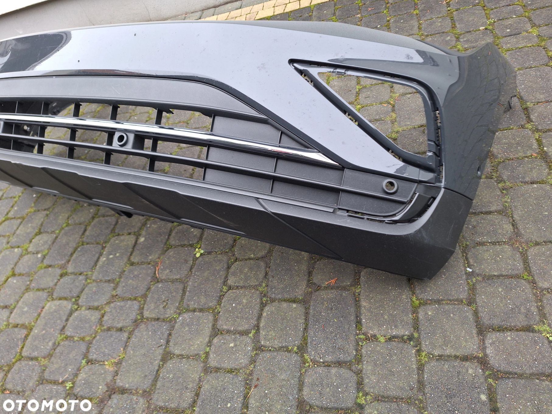 VW TIGUAN II LIFT 20- ZDERZAK PRZÓD PRZEDNI+CHROM ORYG. 5NA807221C WYSYŁKA 24H - 1