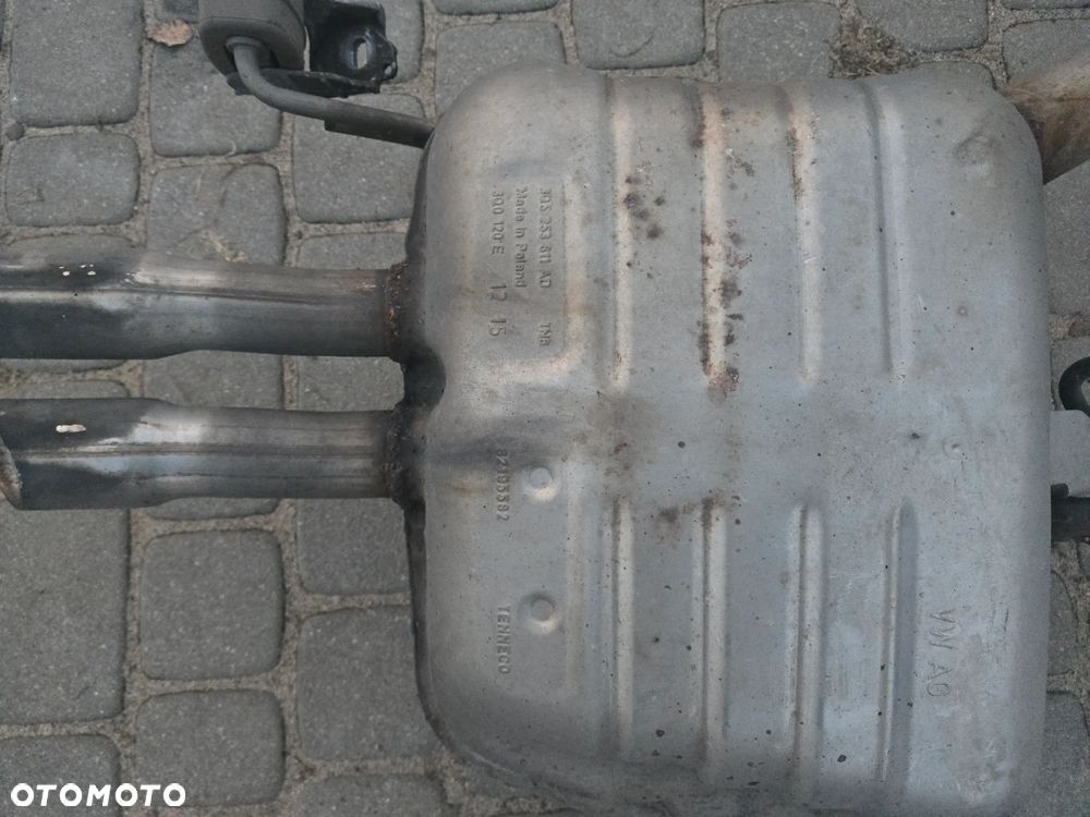 VW PASSAT B8 1,8 2,0TFSI  TŁUMIK UKŁAD WYDECHOWY - 3