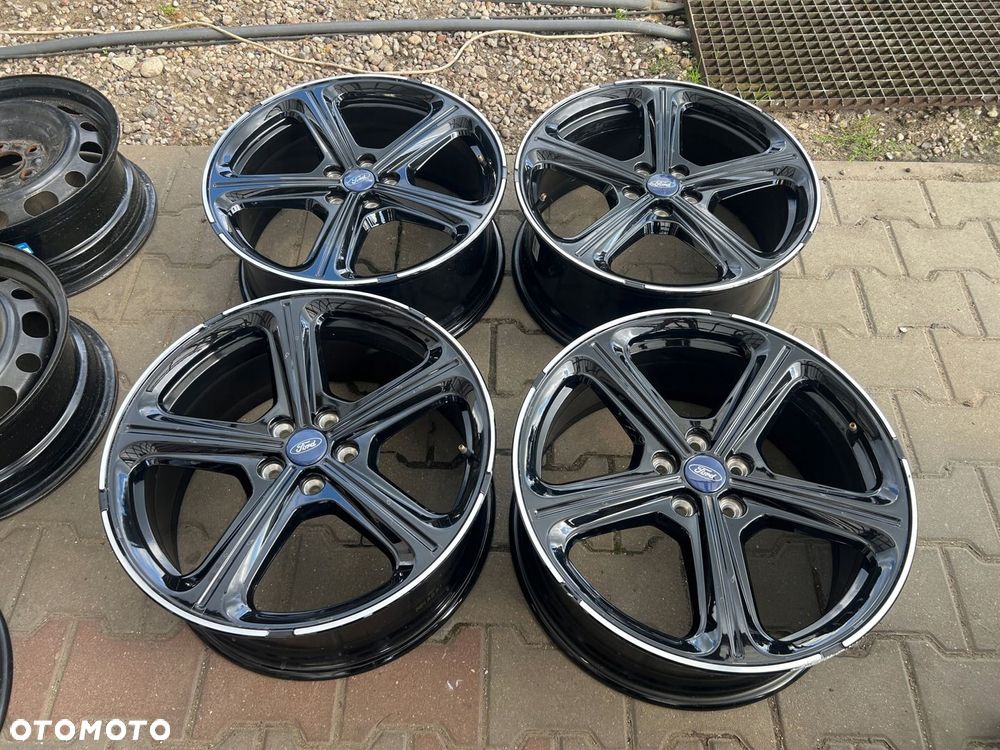 KOMPLET FELG FELGI ALU FORD VOLVO POLESTAR 19 5X108 ET50 ORYGINALNE - 3
