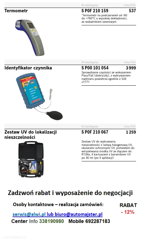 Stacja klimatyzacji Acs 611 / AC590Pro Robinair lub kup nową stację acs 553 i odbierz myjkę gratis - 37