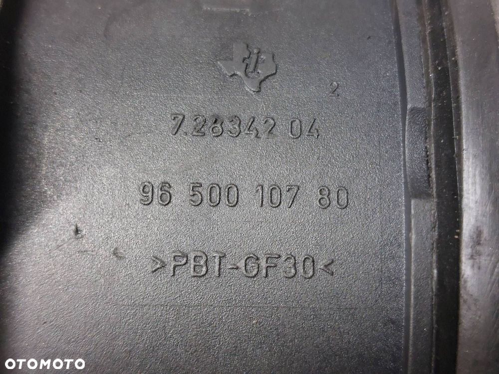PRZEPŁYWOMIERZ + RURA XSARA PICASSO I 1.6 HDI 9650010780 9656953680 - 2