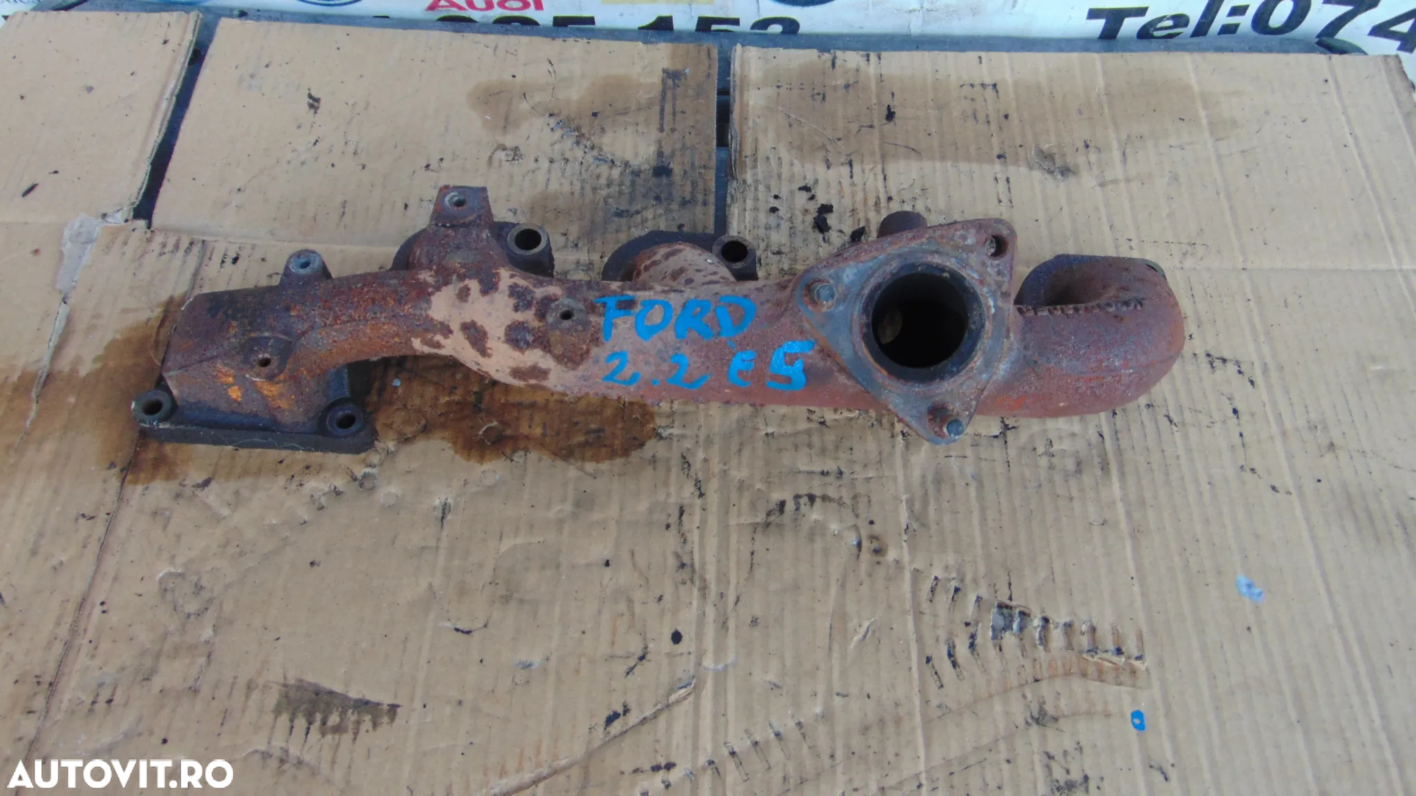 Galerie evacuare Ford Transit 2.2 euro 5 Peugeot boxer citroen jumper 2.2 euro 5 dezmembrez - 2