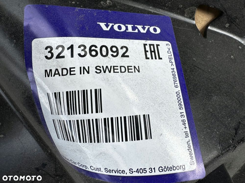 volvo xc40 c40 2022- ślizg zderzaka lewy przód 32136092 - 3