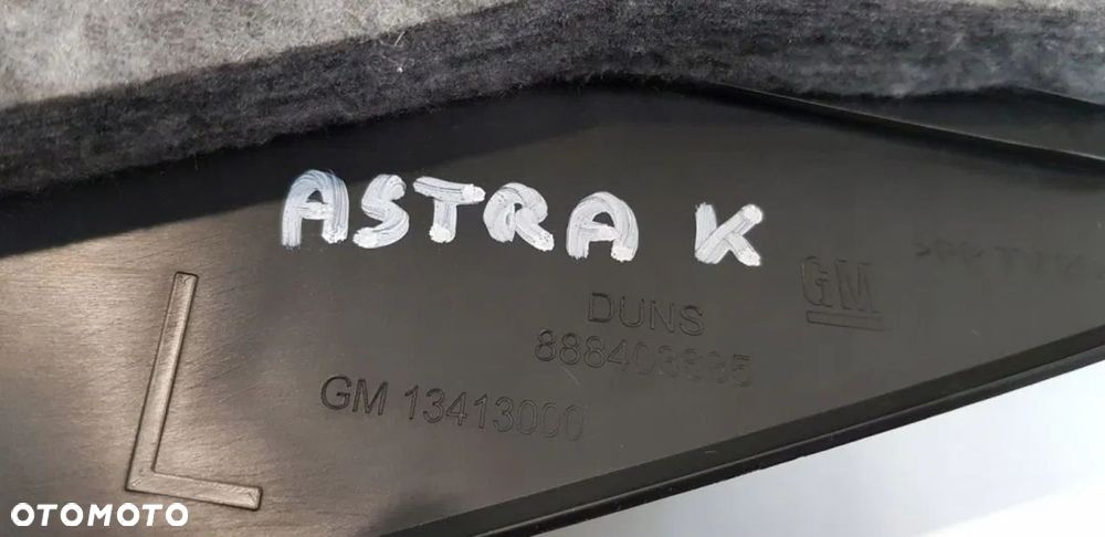 OSŁONA OBUDOWA PLASTIK DESKI OPEL ASTRA K V - 2
