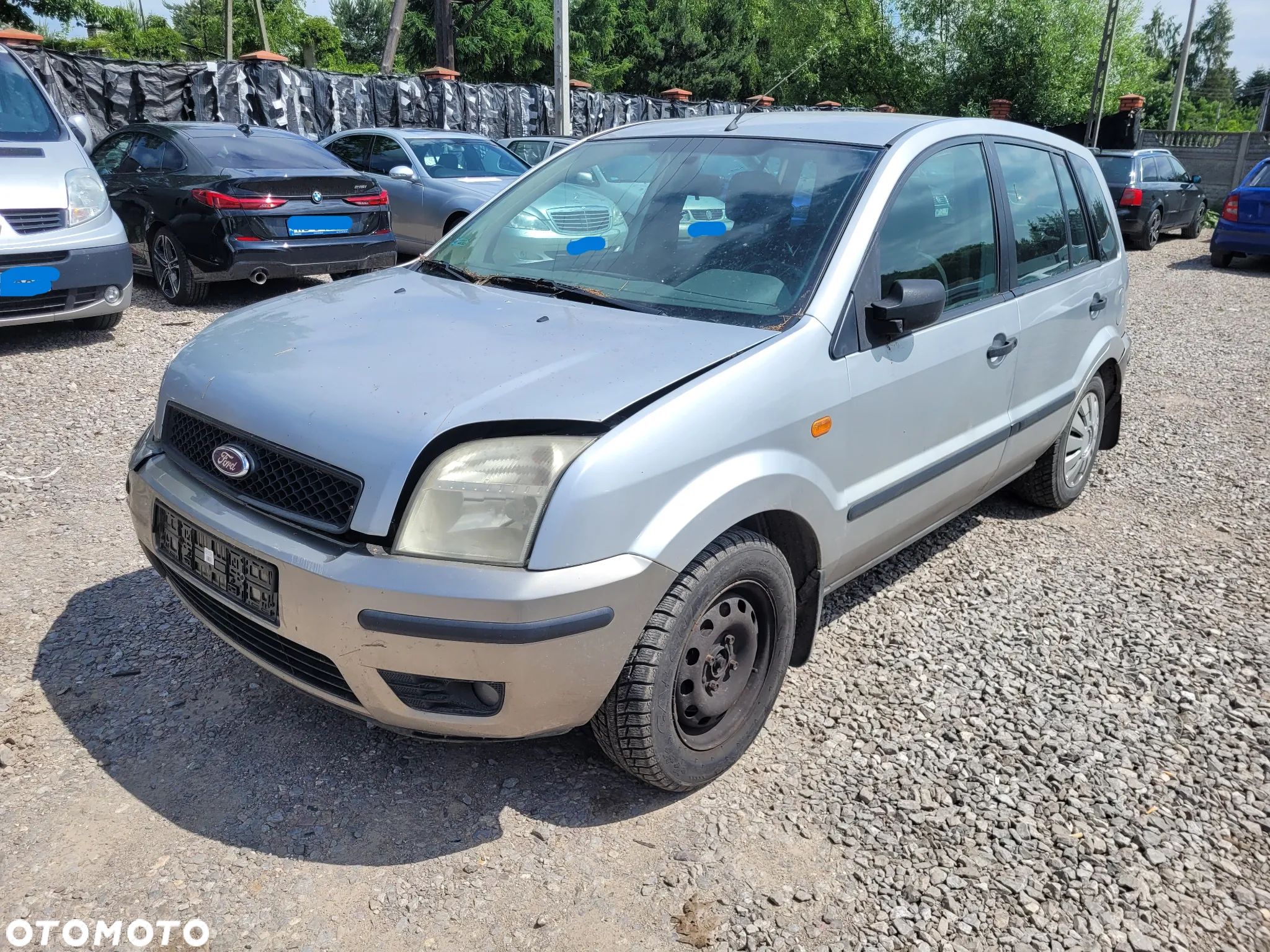 FORD FUSION MOONDUST SILVER maska pokrywa silnika klapa bagażnika zderzak lampa reflektor pas przedni stop lampy - 1