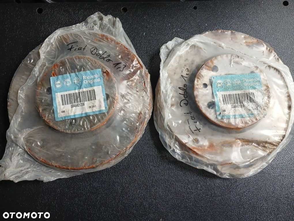 2x Tarcza hamulcowa Fiat Doblo 1.3 500 Fiorino Panda Mito BIPPER - 1