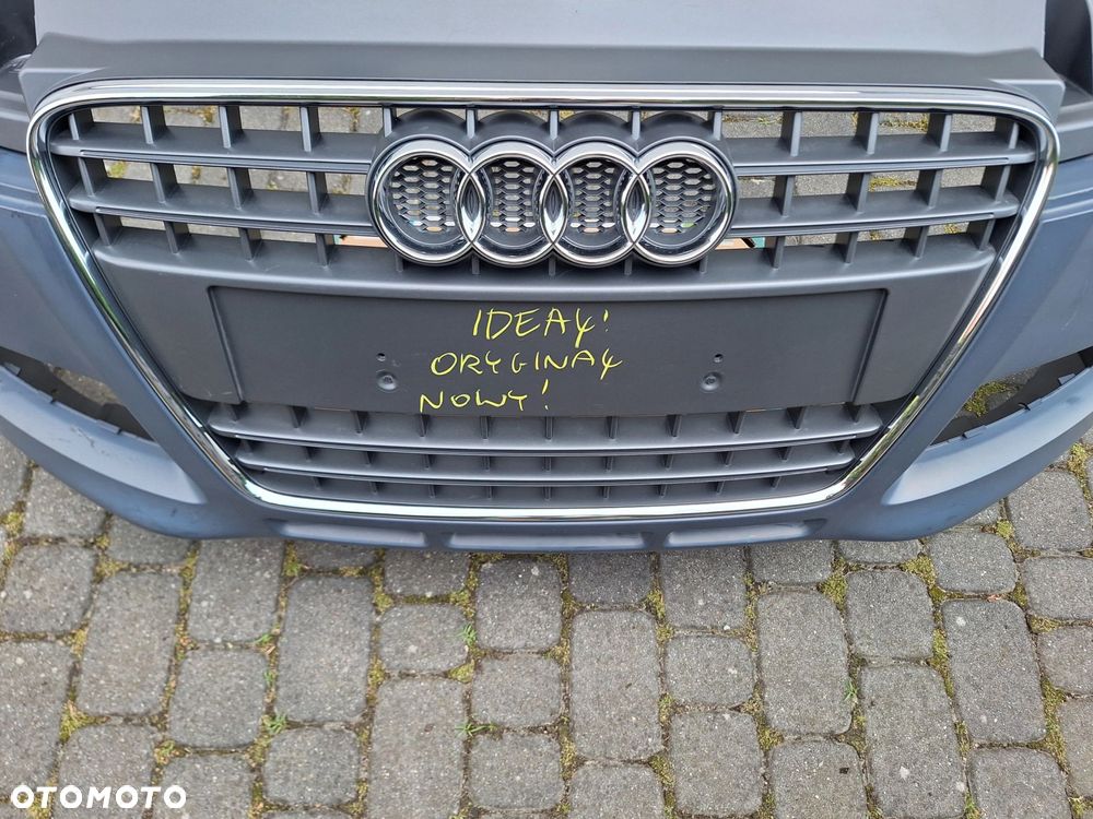 AUDI TT 8J 06-14 IDEAŁ ORYGINAŁ NOWY! ZDERZAK PRZÓD PRZEDNI+GRILL WYSYŁKA 24H - 8