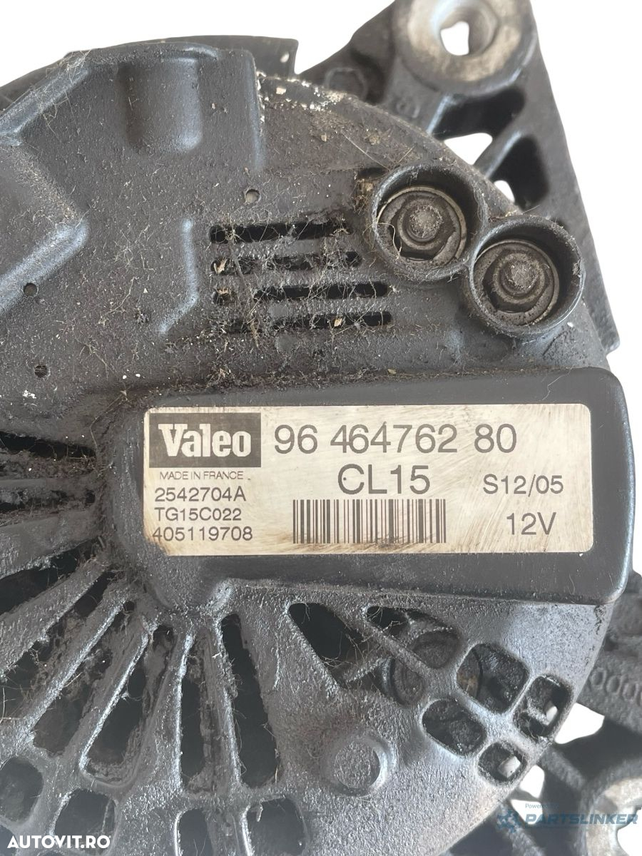 Alternator FORD FIESTA V JH_, JD_ 2001 - 2010 1.4TDCI 9646476280 - 3