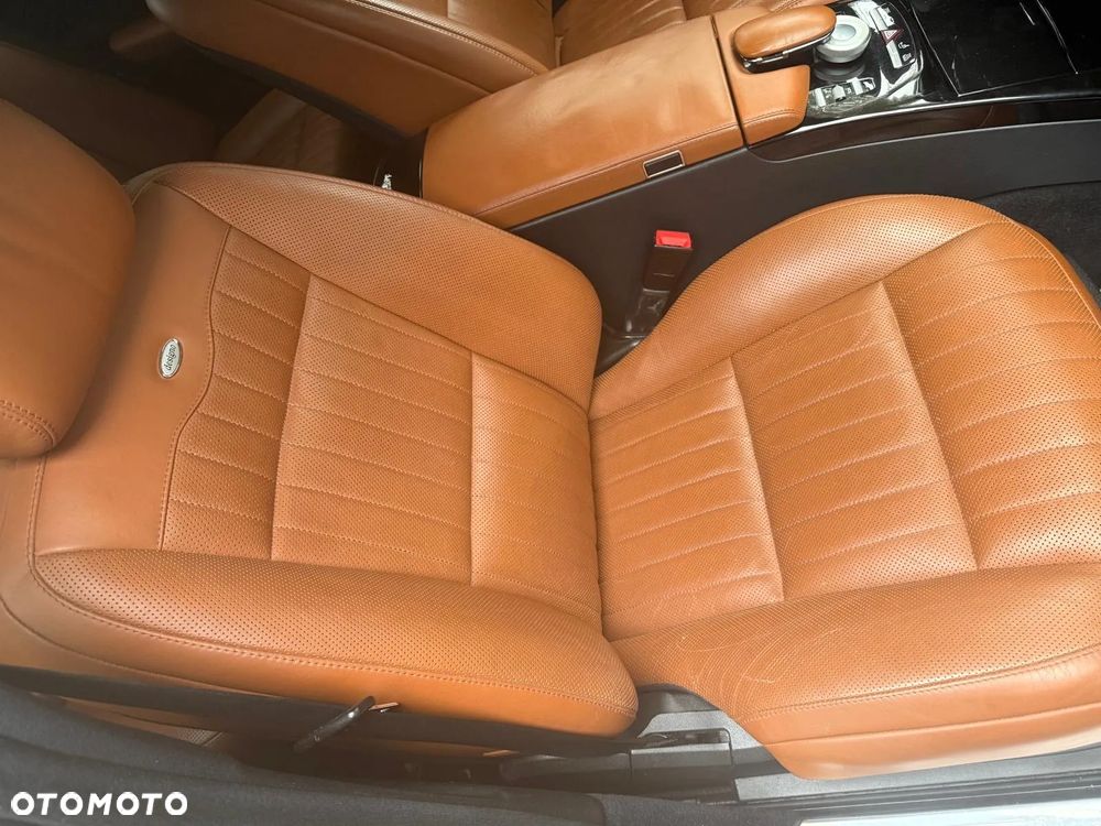 fotel fotele skora skory mercedes w221 long lift designo full europa masaze dynamica wentylowane - 1