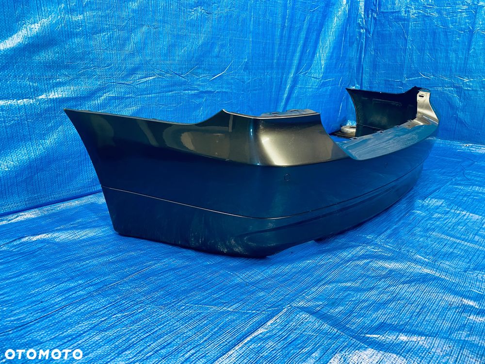 ZDERZAK TYŁ TYLNY CZUJNIKI PDC KOMPLET BMW E90 SEDAN 07R  LAKIER A22 ORYGINAŁ - 10