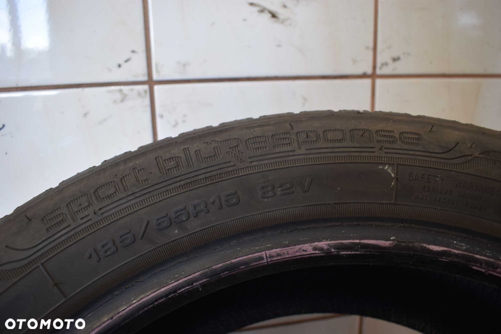 R15 185/55 Dunlop Sport Bluresponse Wysyłka gratis! - 5