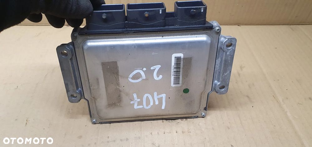 Sterownik komputer silnika Peugeot 407 2.0 HDI 9663548180 9663556280 - 3