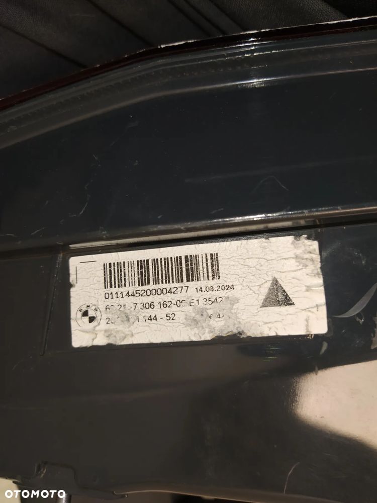 BMW 5 F10 LIFT LAMPA TYŁ TYLNA PRAWA ORYGINAŁ - 8