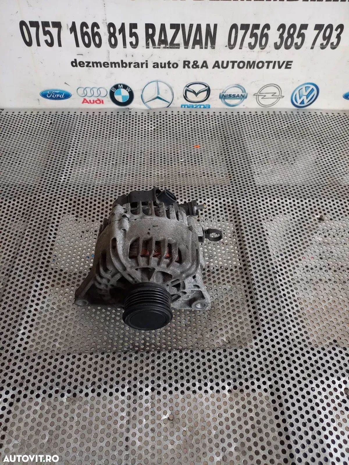 Alternator Hyundai I20 IX20 Kia Venga Rio 1.4 Crdi Euro 5 Motor D4FC Testat Cu Garantie An 2010-201 - 1