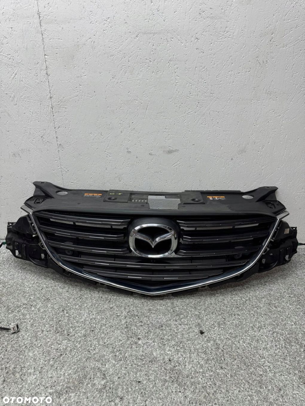 GRILL ATRAPA ZNACZEK MAZDA CX5 CX-5 LIFT KA0G-50716 ORYGINAŁ - 1