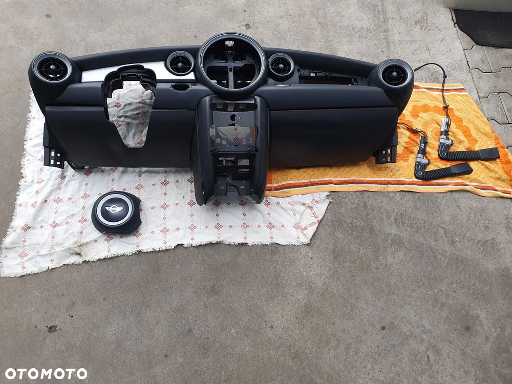 Deska konsola AirBag poduszka napinacze Mini Cooper R56
