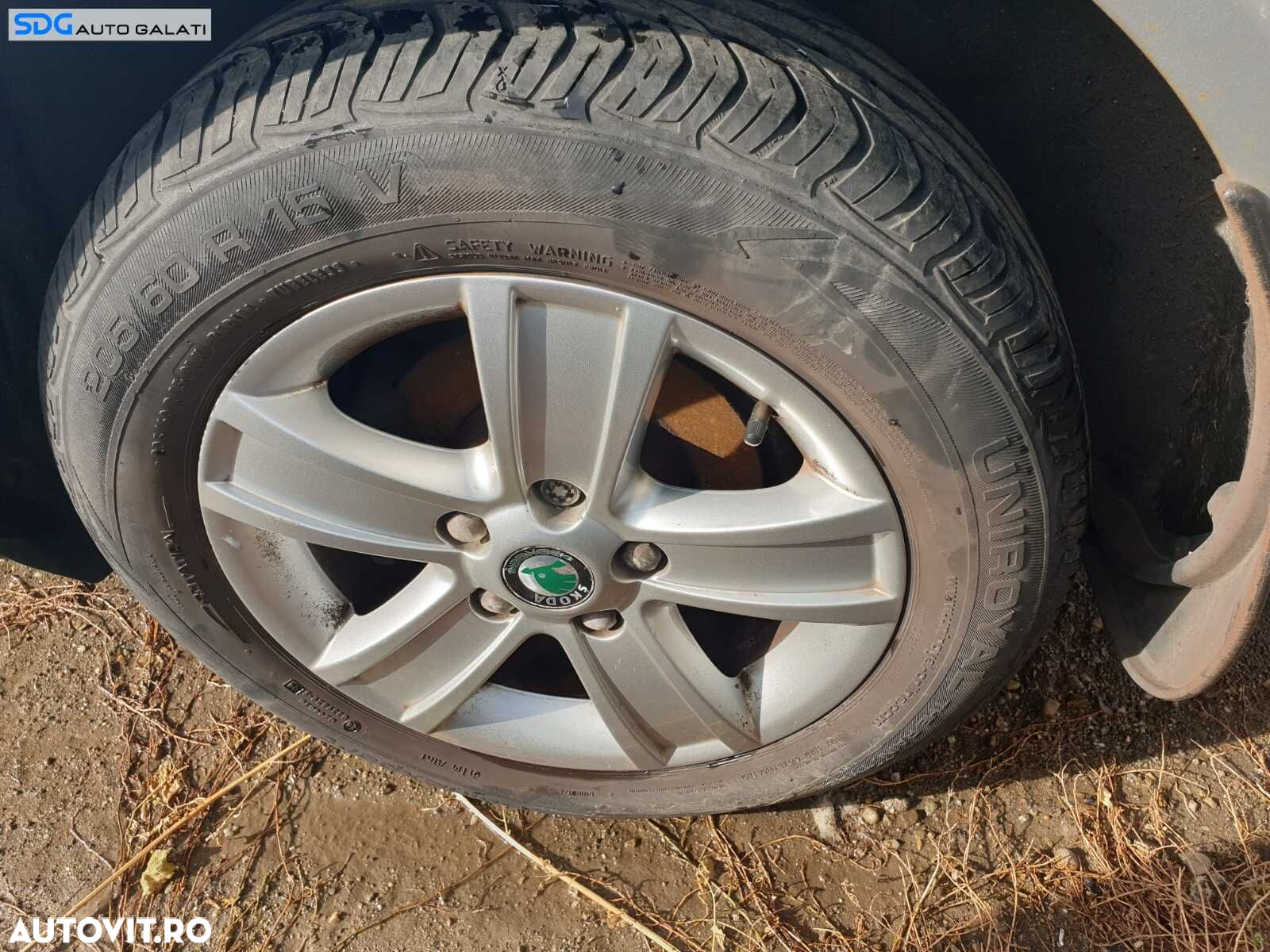Set 4 Jante Roti Aliaj 205 60 15 R15 5x112 Ford Galaxy 1996 - 2006 [C4019] - 5