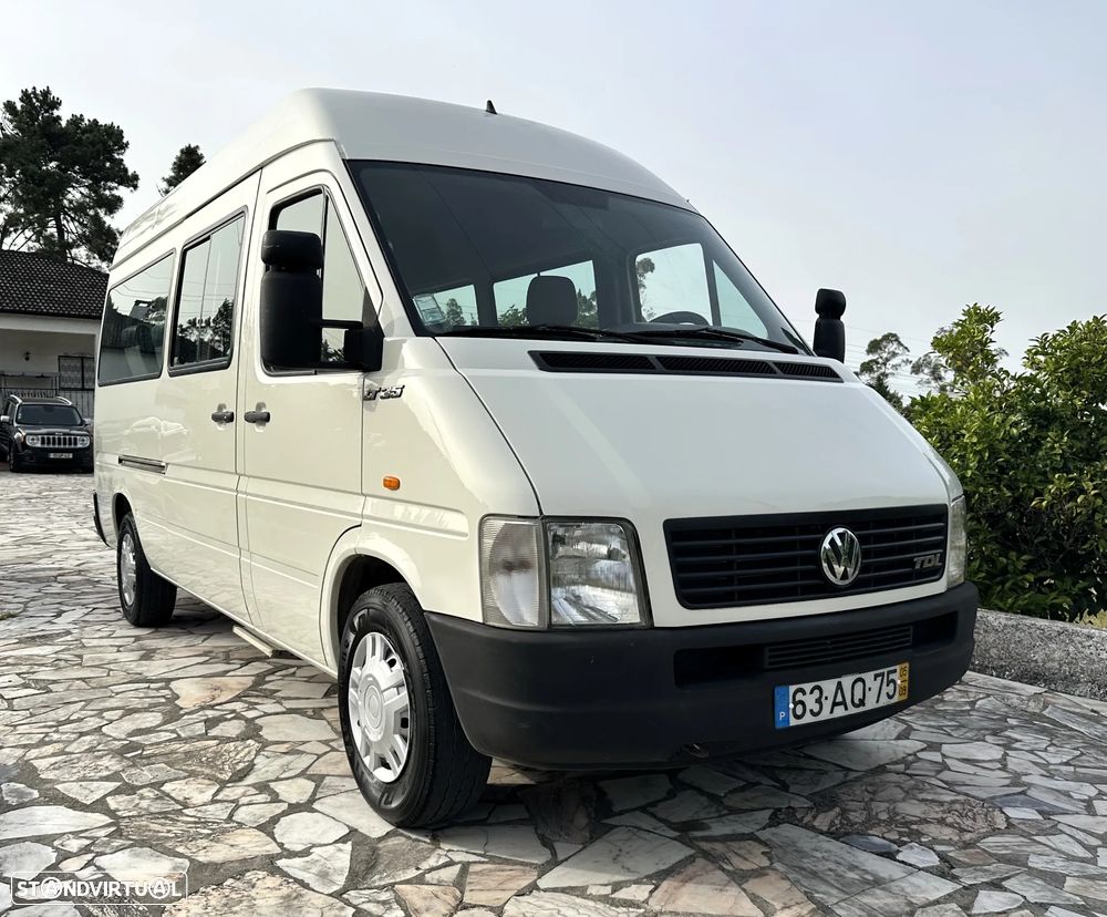 VW LT 35 2.5 TDI 9L/CADEIRA DE RODAS COM PLATAFORMA ELEVATORIA - 9