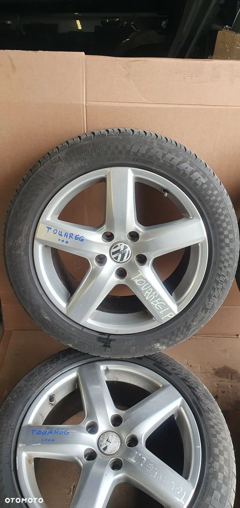 Alufelgi BBS z oponami 5x130 9J ET60 275/45 R19 VW Touareg 7L6601025R - 6