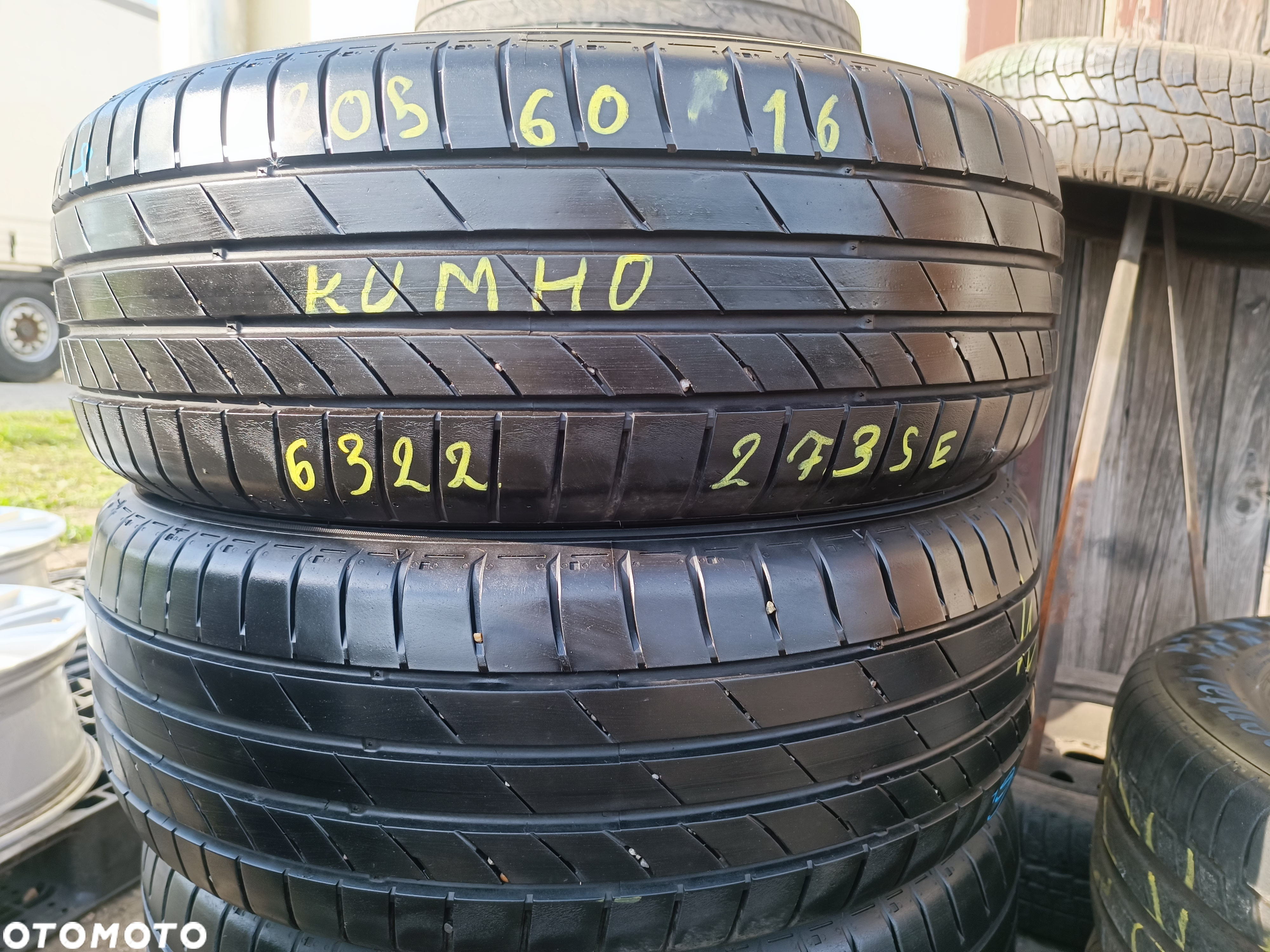 205/60R16 92V Opony Letnie Lato Kumho Ecsta PS71 Legnica ALURAD 4,5-6,5mm 205/60 - 2